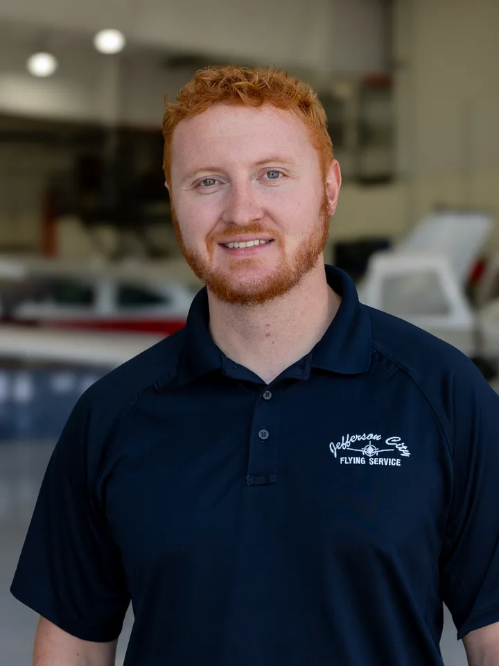 Ryan Houlihan, flight instructor at Jefferson City Flying Service